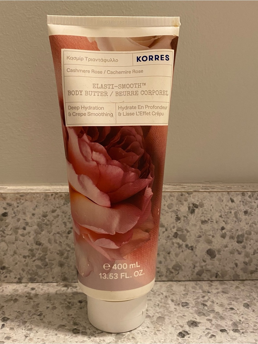 Cashmere Rose Korres Lotion